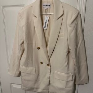 Steve Madden Women's Off-White Blazer